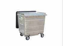 角型亜鉛メッキゴミ箱